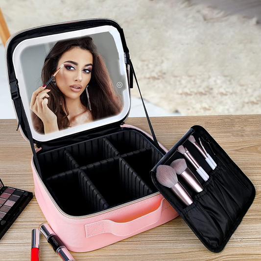 Verlichte Make-Up Tas™ | + LED-spiegel