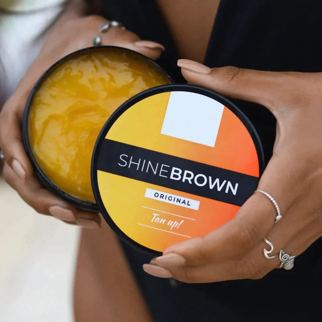 1+1 GRATIS | Shinebrown™ Deze zomer een onweerstaanbare tan