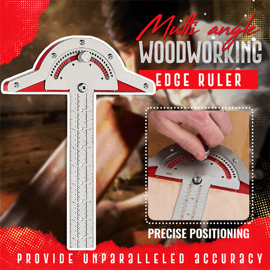 50% korting | Edge Ruler™ De perfecte tool voor houtbewerking