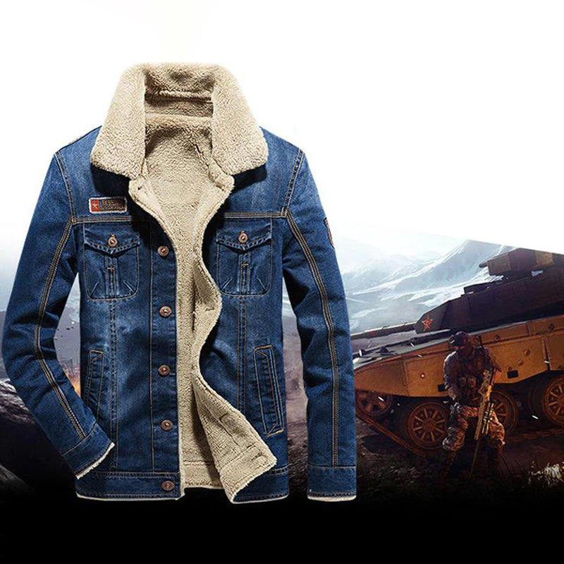 Hans™ Denim Winterjas (50% Korting)