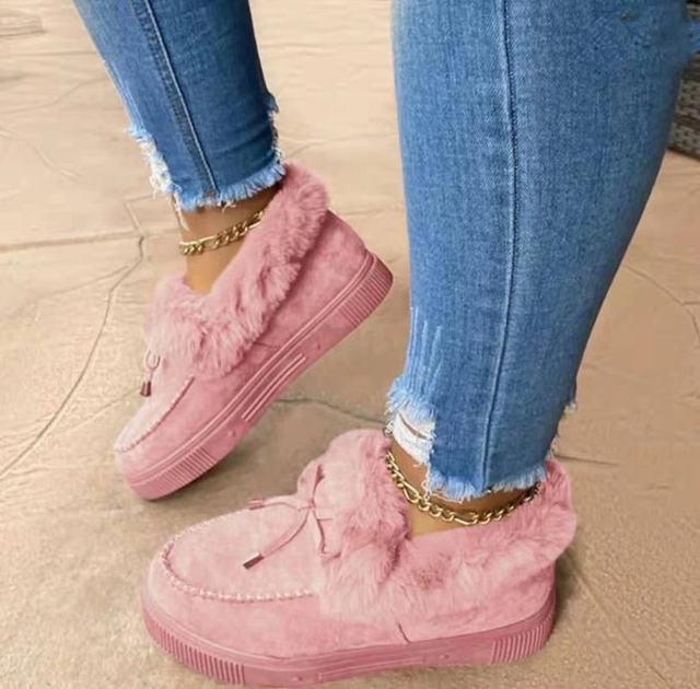 Chipi's Maya Fluffy Shoes | Orthopedische warme schoenen met steunzolen