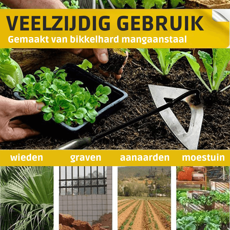 GardenMate™ - Volledig stalen geharde holle schoffel