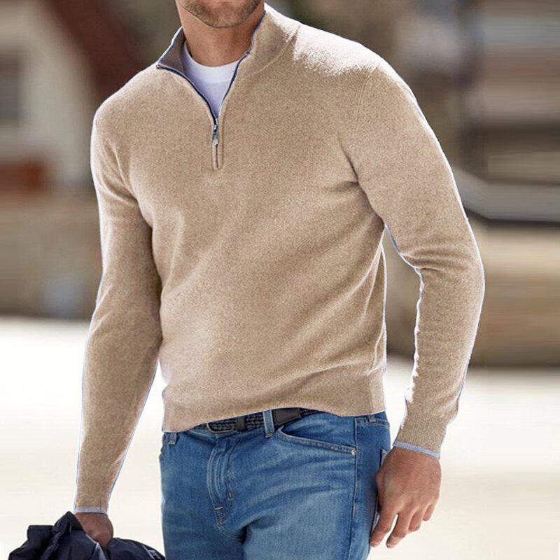 Chipi's Bastiaan Heren Basis Sweater Met Rits