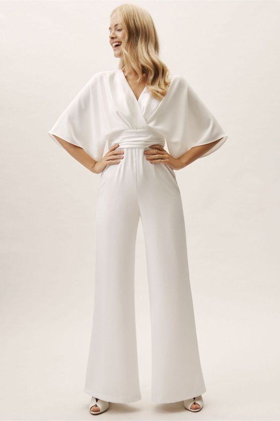 Viva™ Jumpsuit met brede pijpen