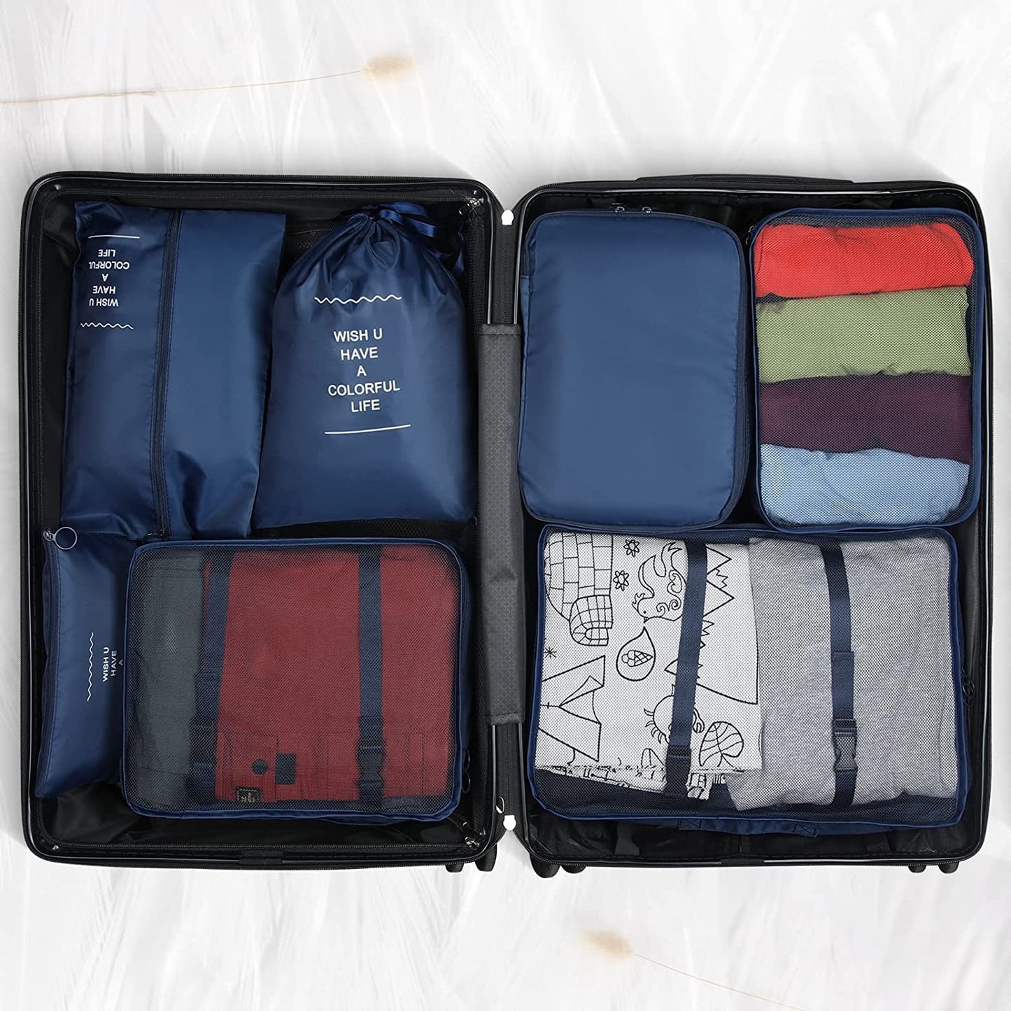 TravelSet™ Bagage organizer set