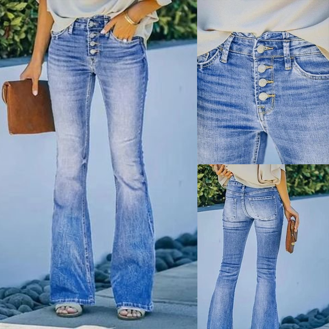 FlexyJeans™ | Denim jeans met bilverhoging