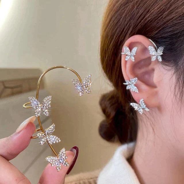 LuxeEarrings 2.0 | Clip-On Vlinder Oorbellen® 1+1 GRATIS