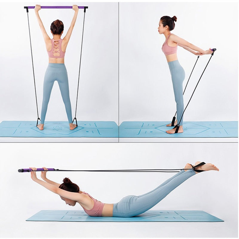 GymBar™ Multifunctionele pilates weerstandsbanden