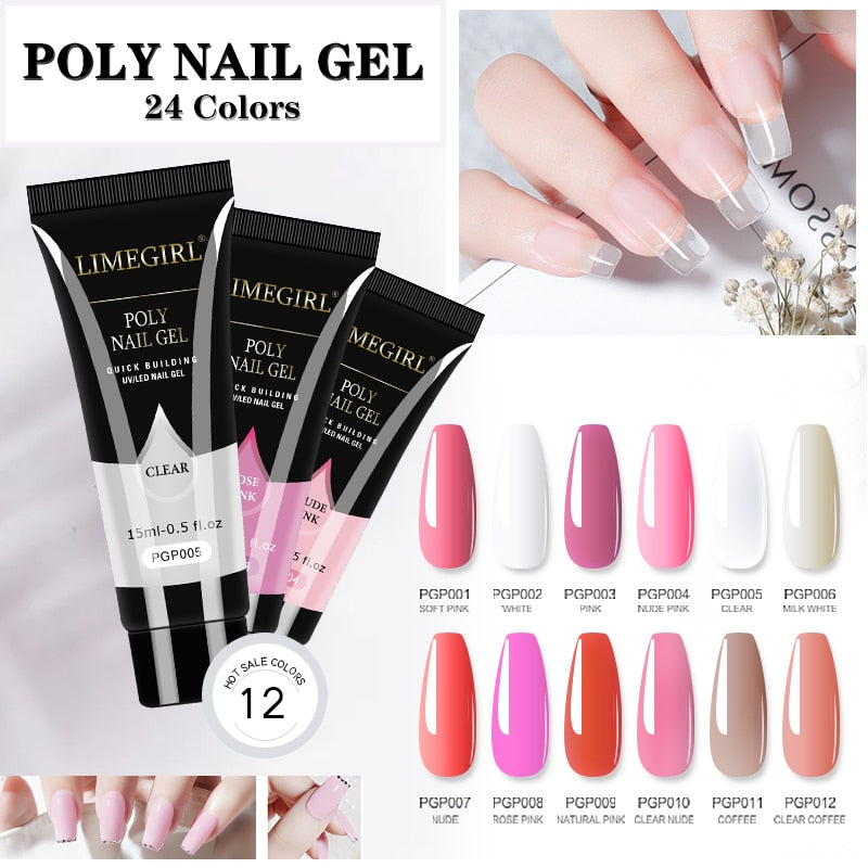 Limegirl™  DIY Complete Polygel Nagelset