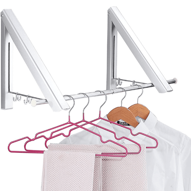 Wandy™ Wandhangers en uittrekbare kleerhangers