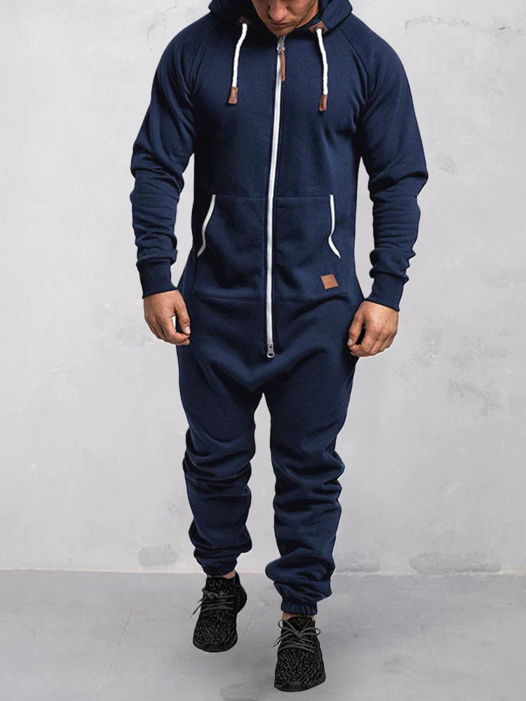 Coolbro™  Hooded Fleece Jumpsuit