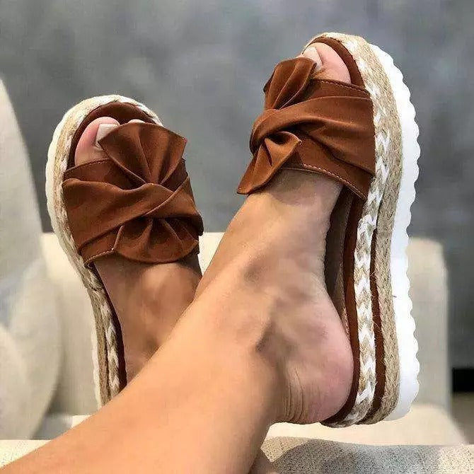 Loesje™ | Luxe Strik Sandalen (50% KORTING)