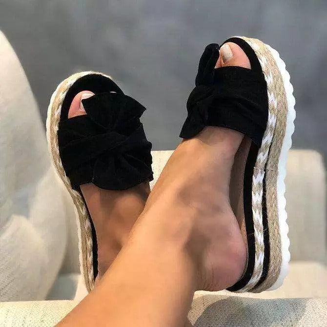 Loesje™ | Luxe Strik Sandalen (50% KORTING)