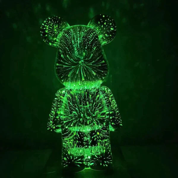 FireBear™ 3D Vuurwerk LED Lamp