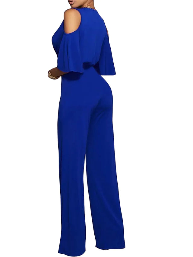 FlashyFlare™ Jumpsuit met riempje