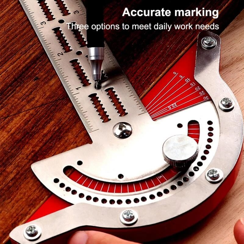 50% korting | Edge Ruler™ De perfecte tool voor houtbewerking