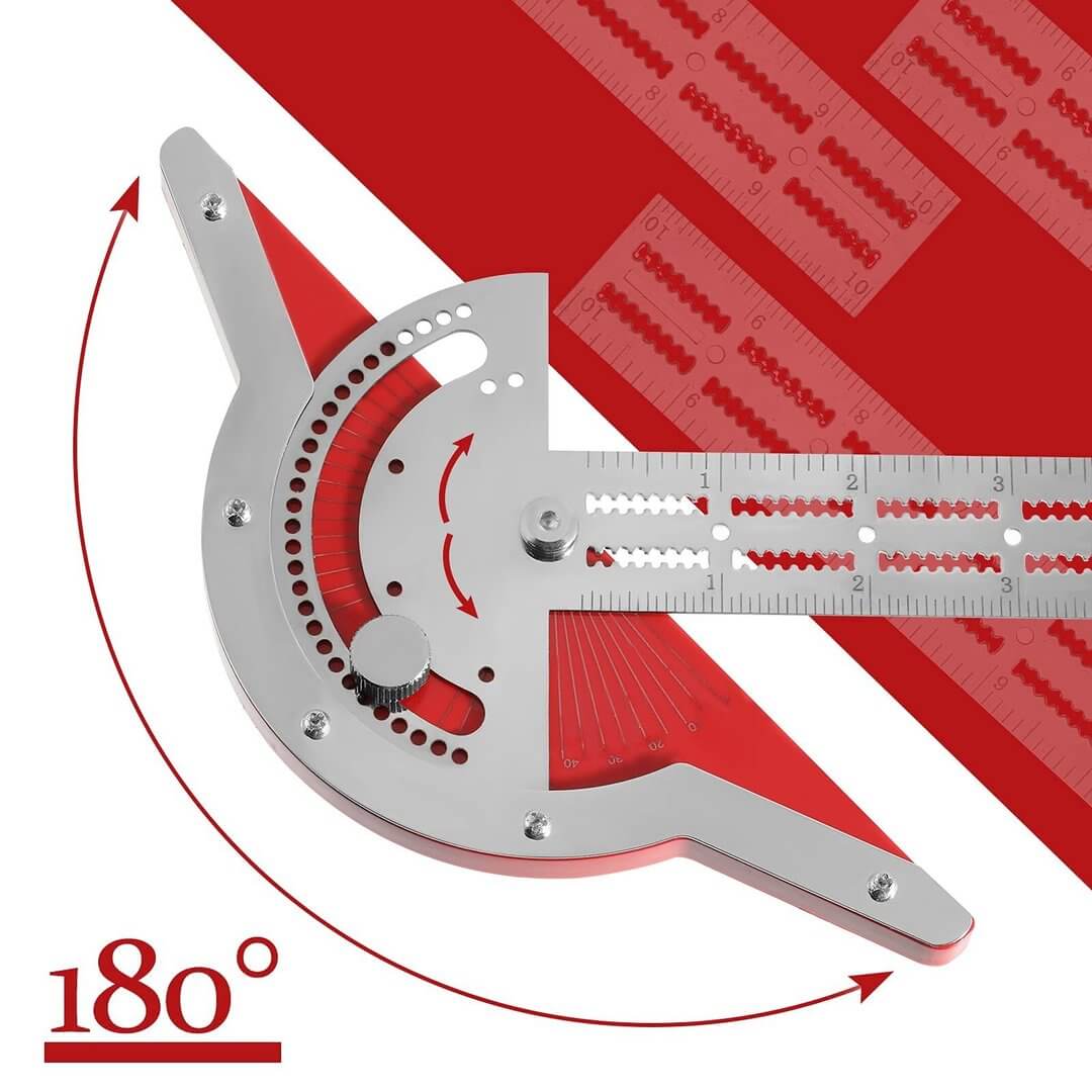 50% korting | Edge Ruler™ De perfecte tool voor houtbewerking