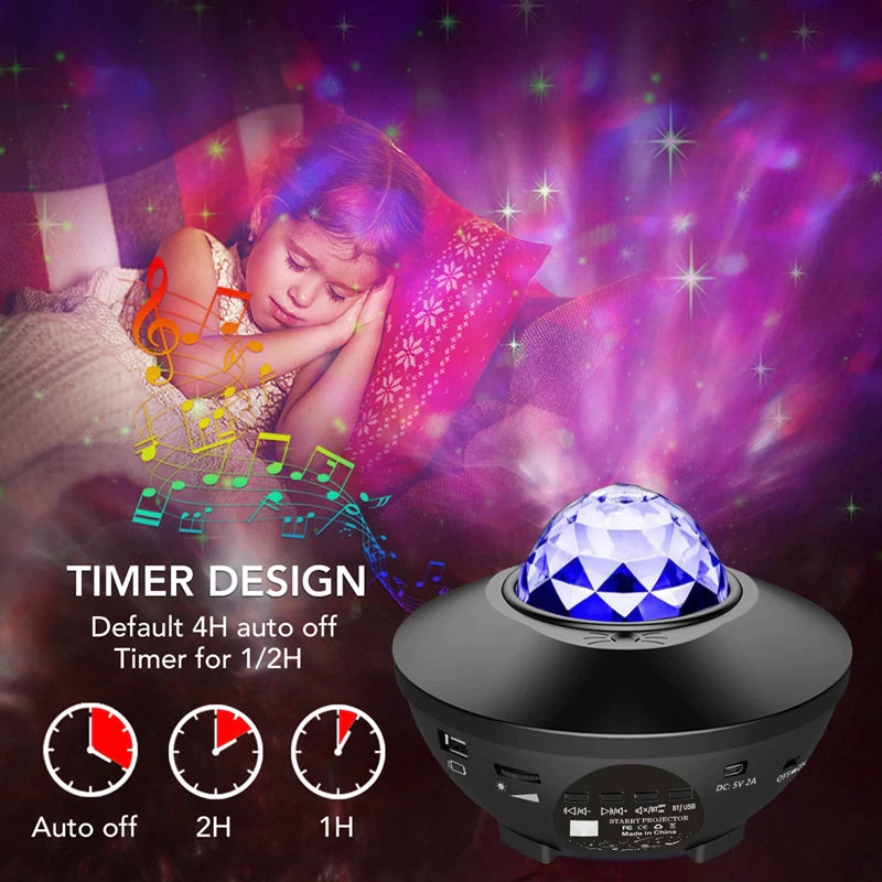 Galaxy™ LED Galaxy Projector met Afstandsbediening