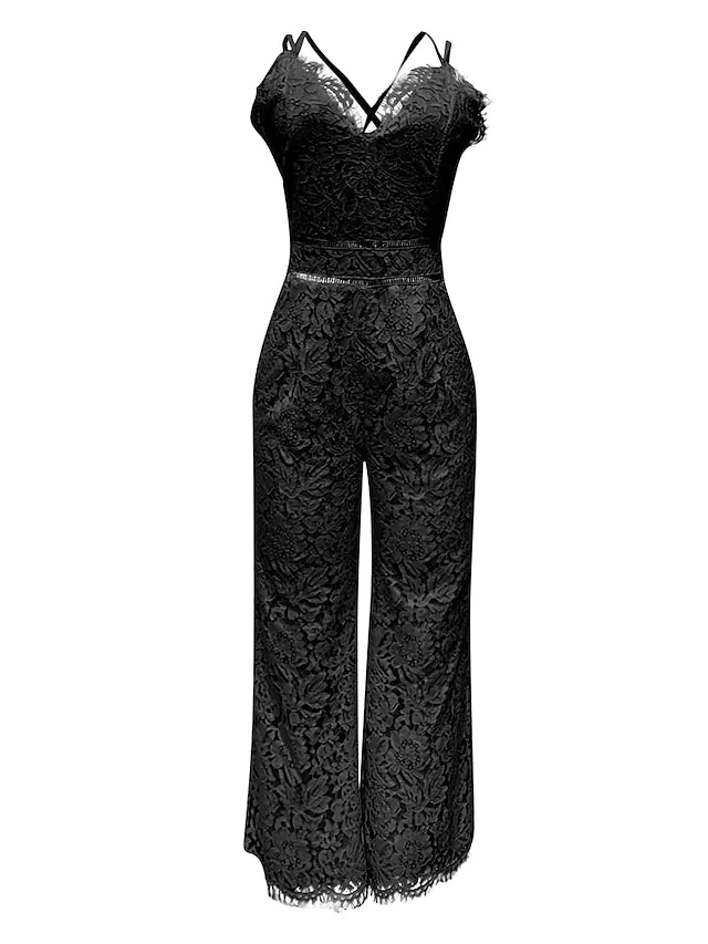 Lacey™ kanten jumpsuit