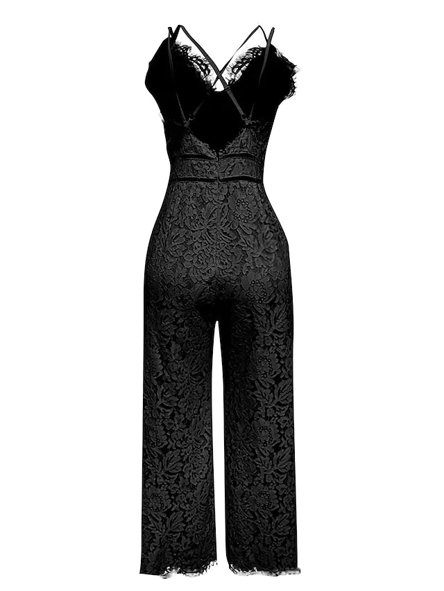 Lacey™ kanten jumpsuit